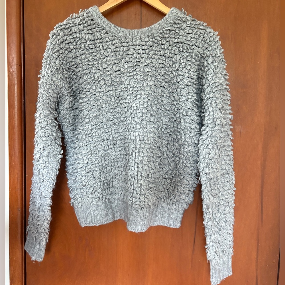Michael by Michael Kors grey boucle sweater, size XS